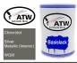 Preview: Chevrolet, Silver Metallic (Interior), WGM: 500ml Lackdose, von ATW Autoteile West.